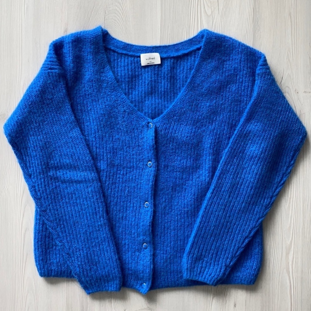 Aritzia XS royal blue sweater
